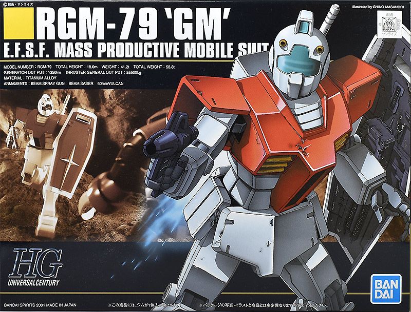 HGUC RGM-79 ジム レビュー | ガンダムブログはじめました