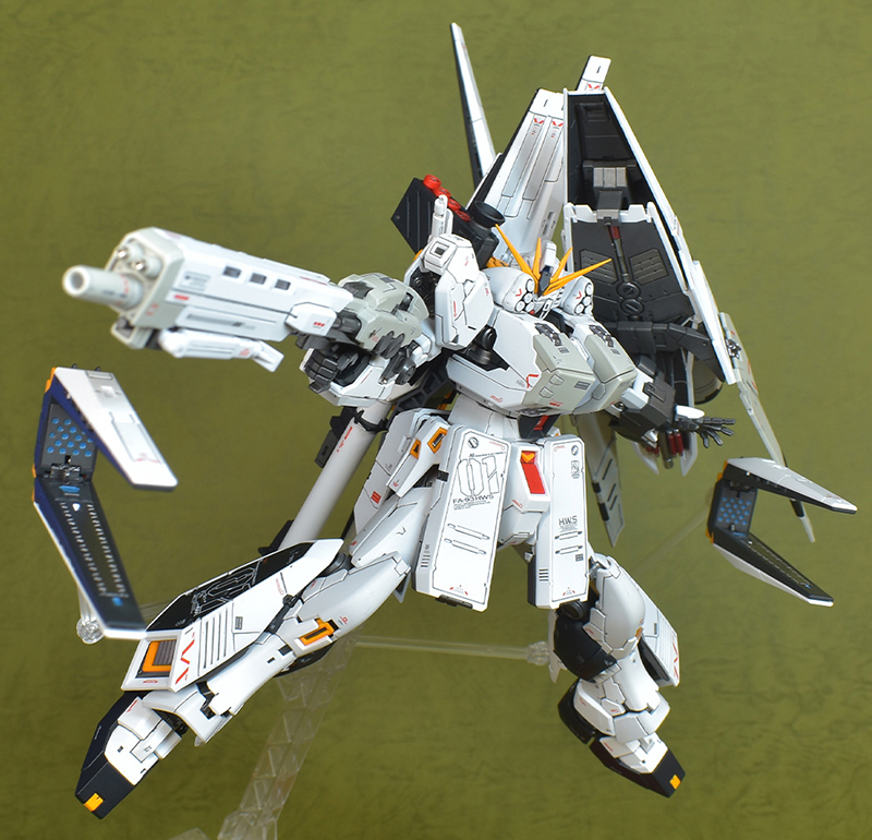 RG νガンダムHWS 塗装済み完成品 レビュー（HWS編） | ガンダムブログ