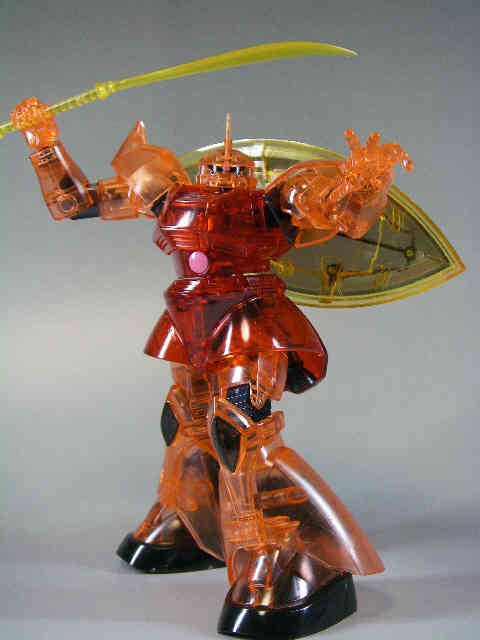 1/144HGUC シャア専用ゲルググ クリアVer: OYAJINのガンプラ製作ブログ