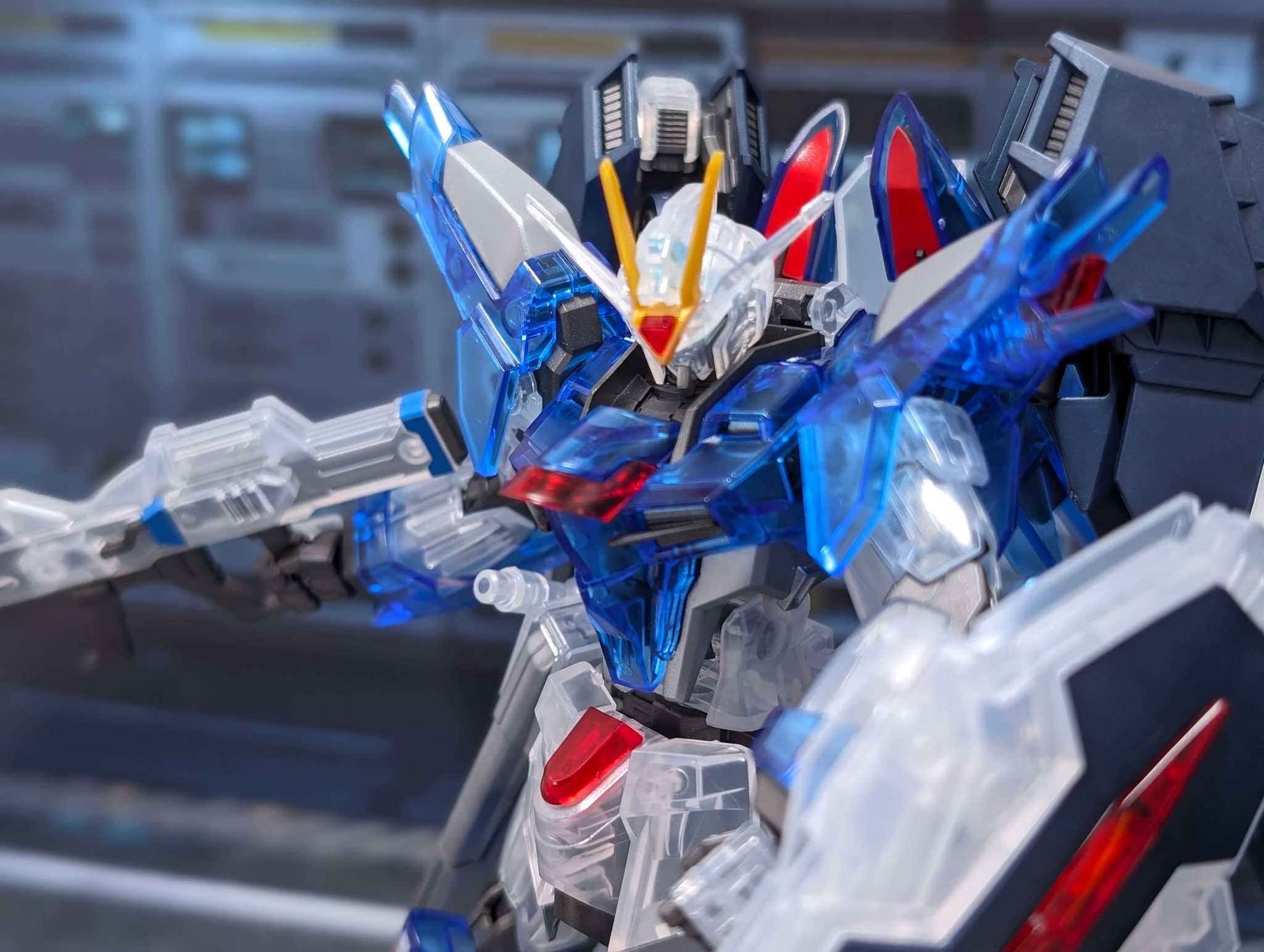 HG 1/144 ライジングフリーダムガンダム［クリアカラー］ レビュー