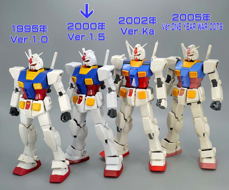 MG νガンダムMG RX-78-2 ガンダ厶 Ver.1.5 未組立品