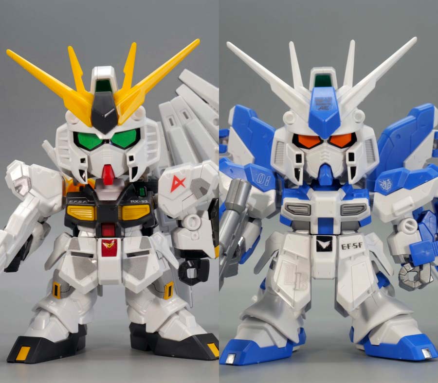 ガンプラ】BB戦士387 νガンダム レビュー | ポッチのガンプラ＋