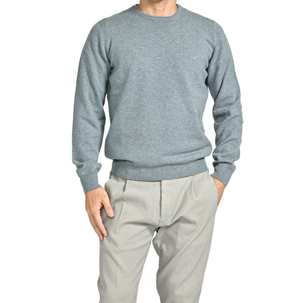 SALE｜GRAN SASSO グランサッソ / ウールビスコースカシミヤ クルー