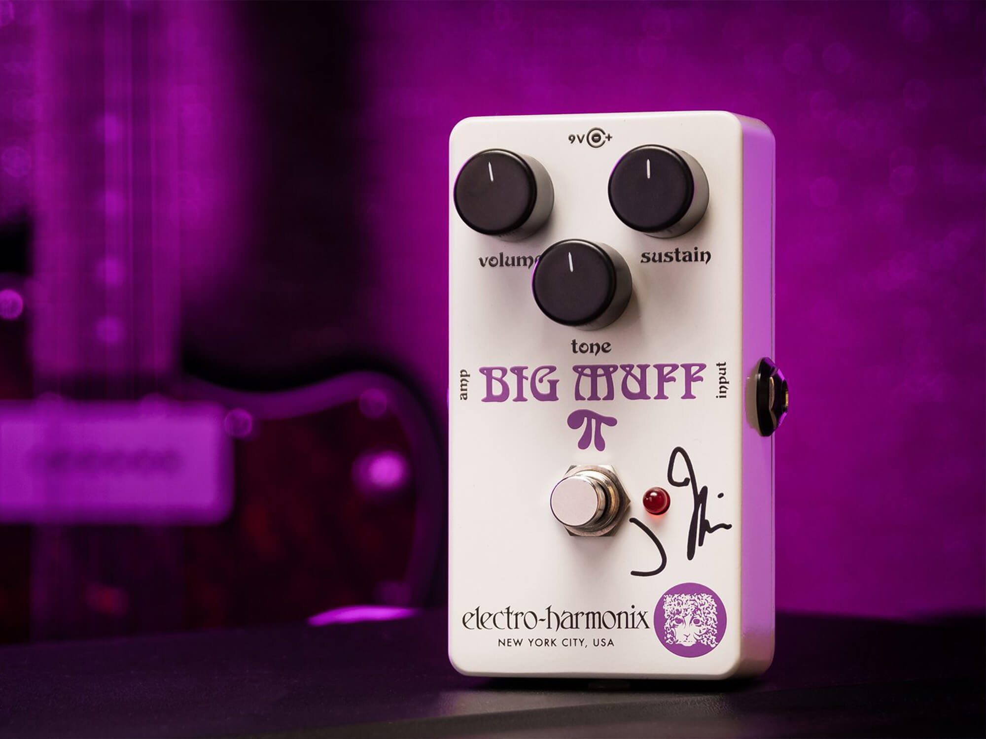 J Mascis finally gets a signature Big Muff, based on a rare 70s fuzz