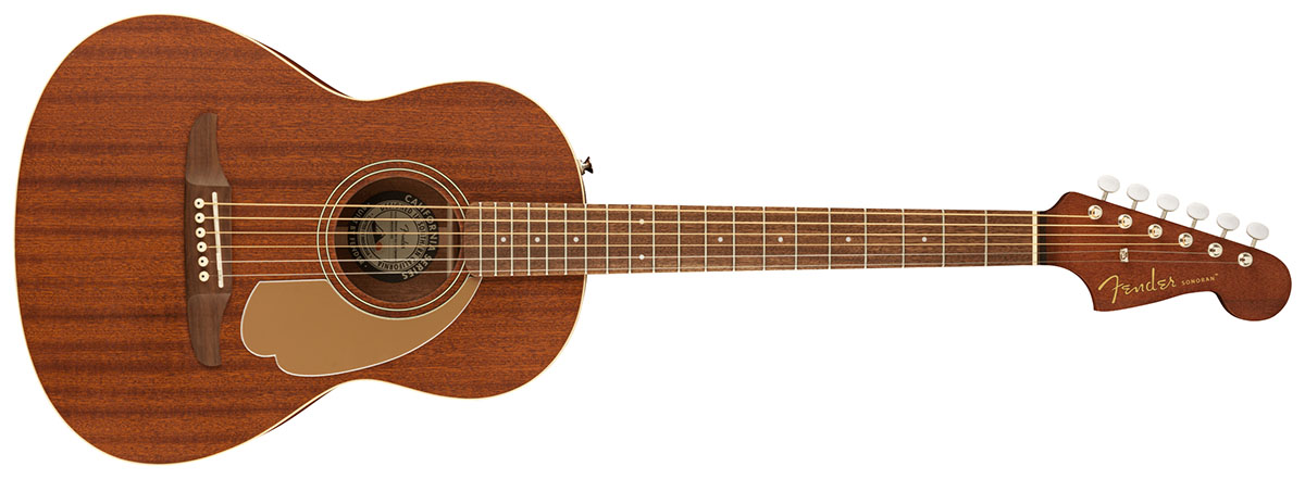 フェンダーのミニ・サイズ・アコースティック・ギター“California Mini