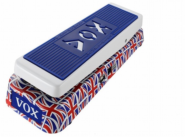 ワウ・ペダル】VOX ワウ・ペダルよりユニオン・ジャックに身を包んだ