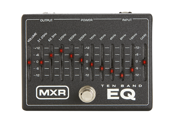 イコライザー】MXRより10Band グラフィックEQ “M108S” 発売、従来