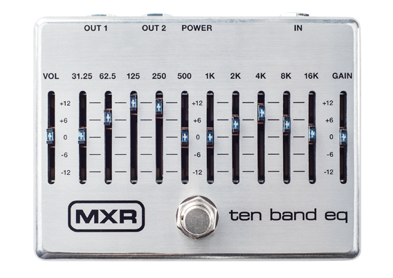 イコライザー】MXRより10Band グラフィックEQ “M108S” 発売、従来