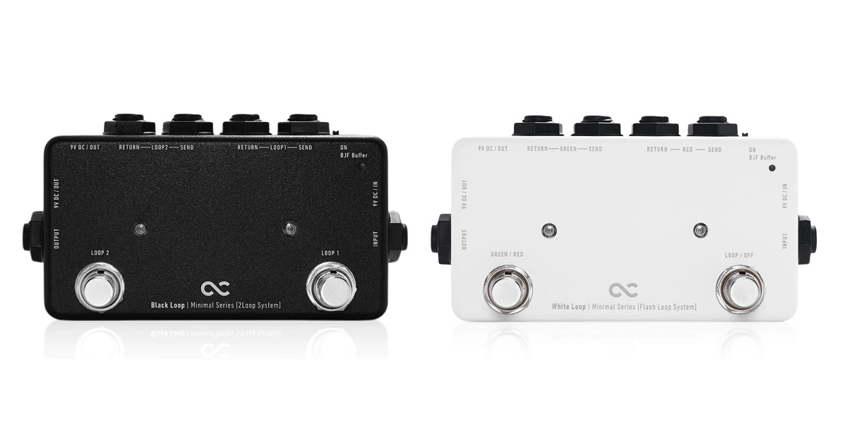 One Controlより2Loopスイッチャーが2機種登場 | ギタセレ（Guitar