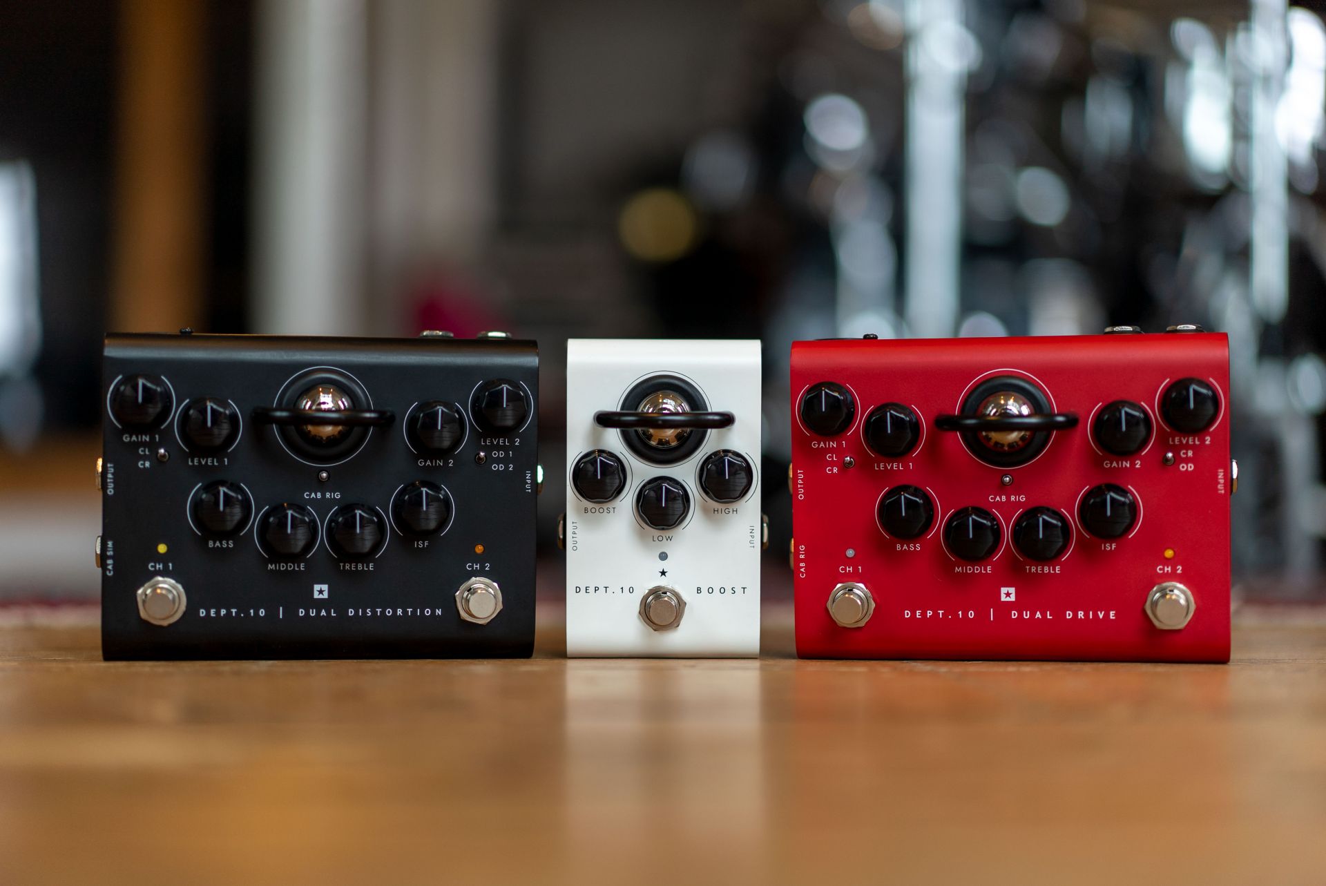 BLACKSTAR DEPT.10 PEDALS｜200V以上の電圧動作により自然なサウンドを