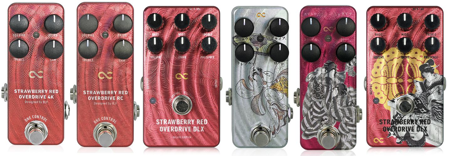 One Control STRAWBERRY RED OVERDRIVE シリーズ｜ワンコンブランドの