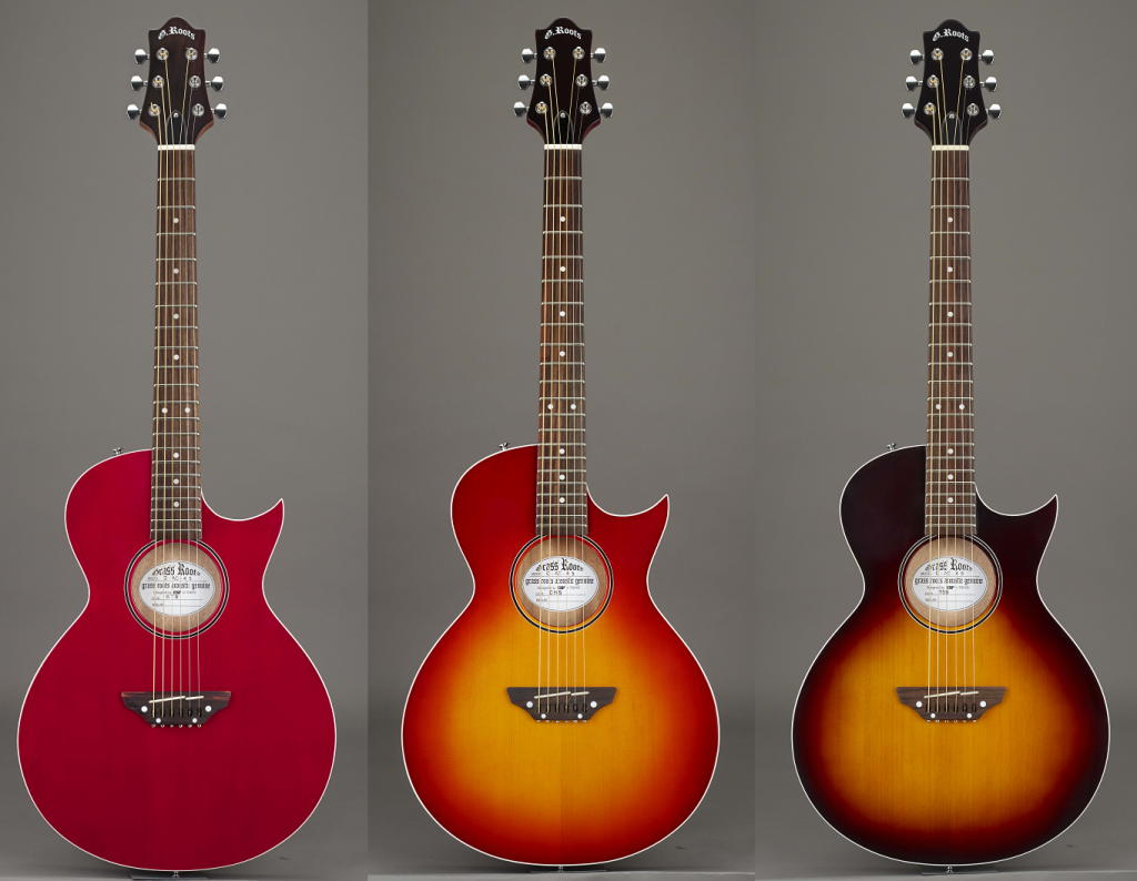 アコースティックギター】GrassRoots ”G-AC-45”にNEWカラー3色登場