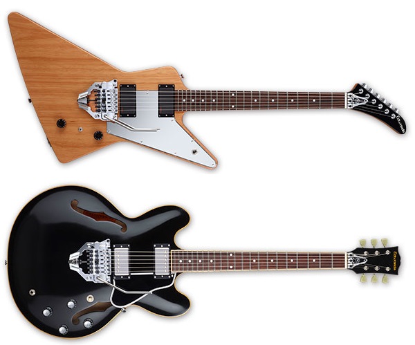 エレキギター】フロイドローズの新トレモロFRXを搭載！EDWARDS「E-EX