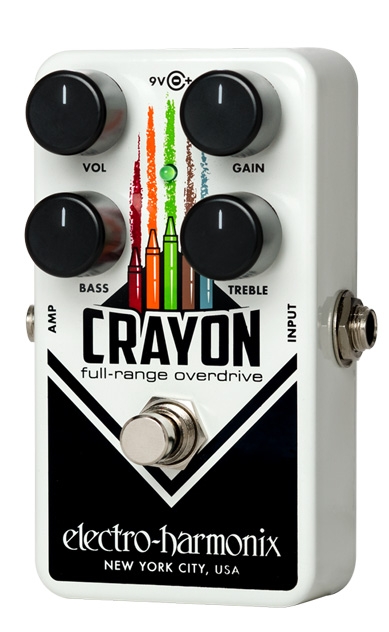 オーバードライブ】Electro-Harmonix からフルレンジ・オーバー