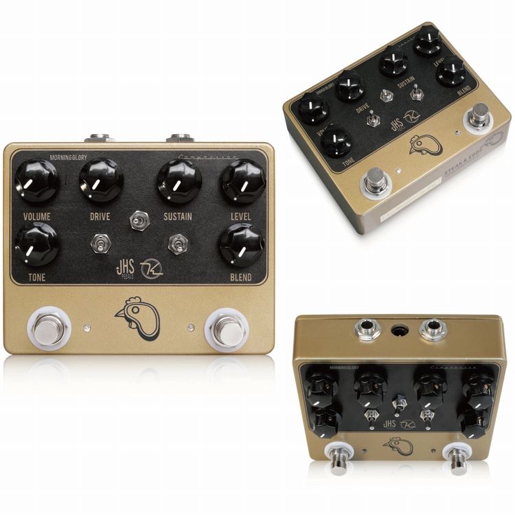 オーバードライブ・ブースター・コンプレッサー】JHSとKeeleyがコラボ