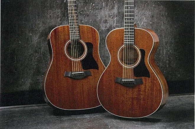 アコースティックギター】Taylor 300シリーズにマホガニーTOPモデルが