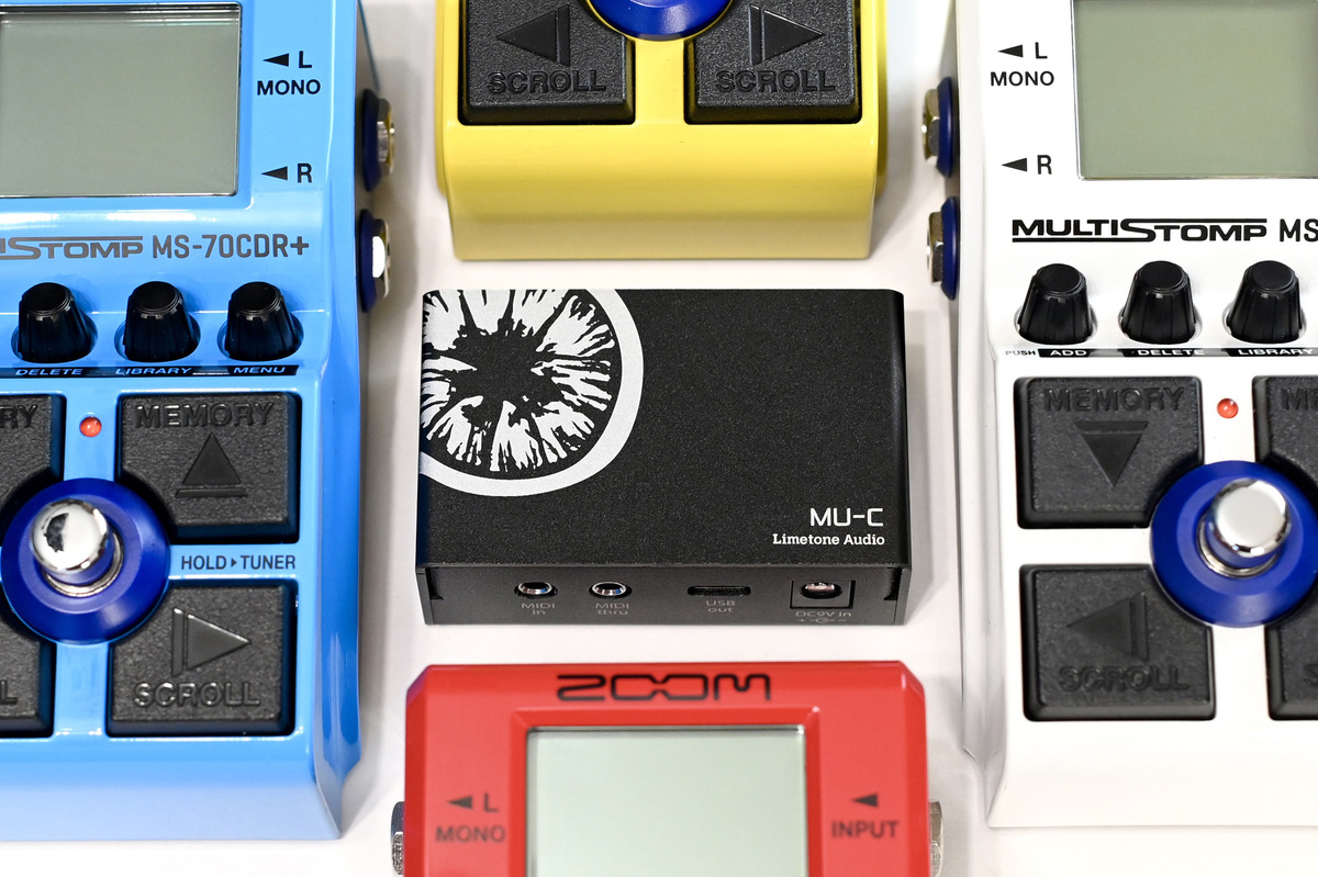 Limetone Audio MU-C｜MIDI信号を受信しUSB-MIDI形式に変換・出力する