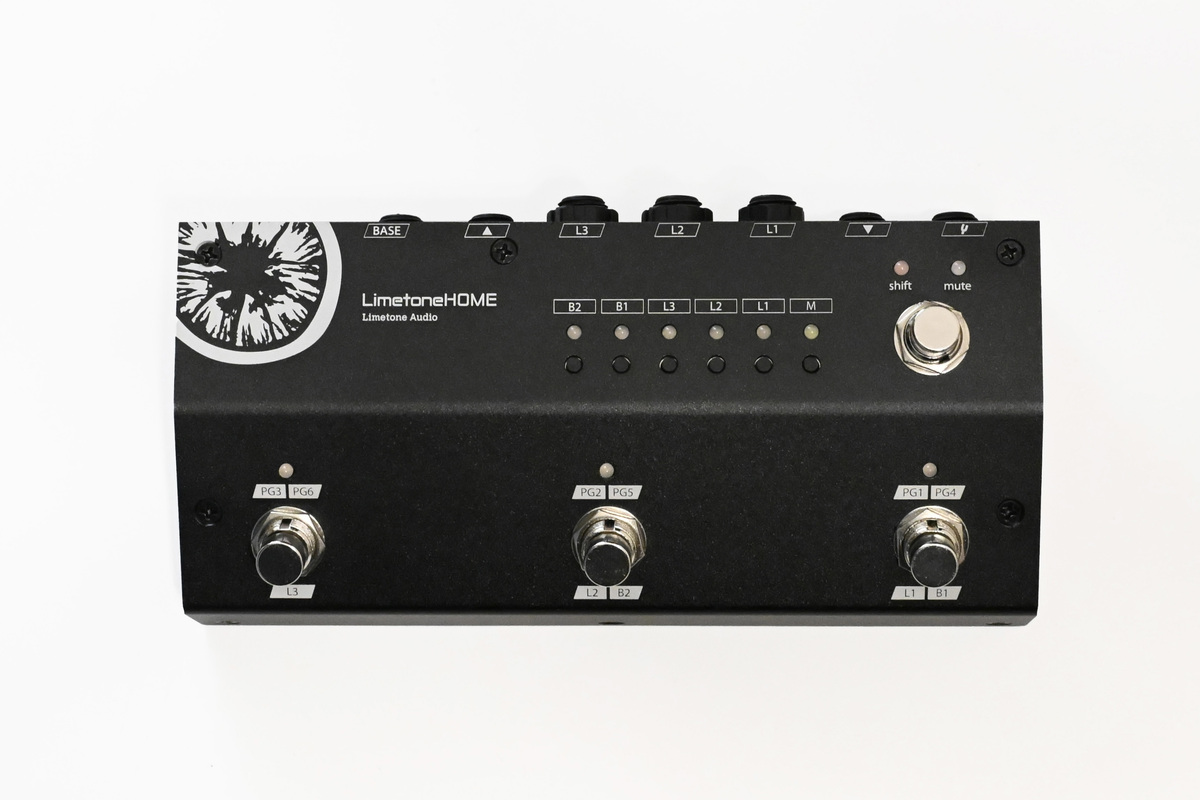 Limetone Audio初のスイッチャー 「Limetone HOME」 が登場 | ギタセレ