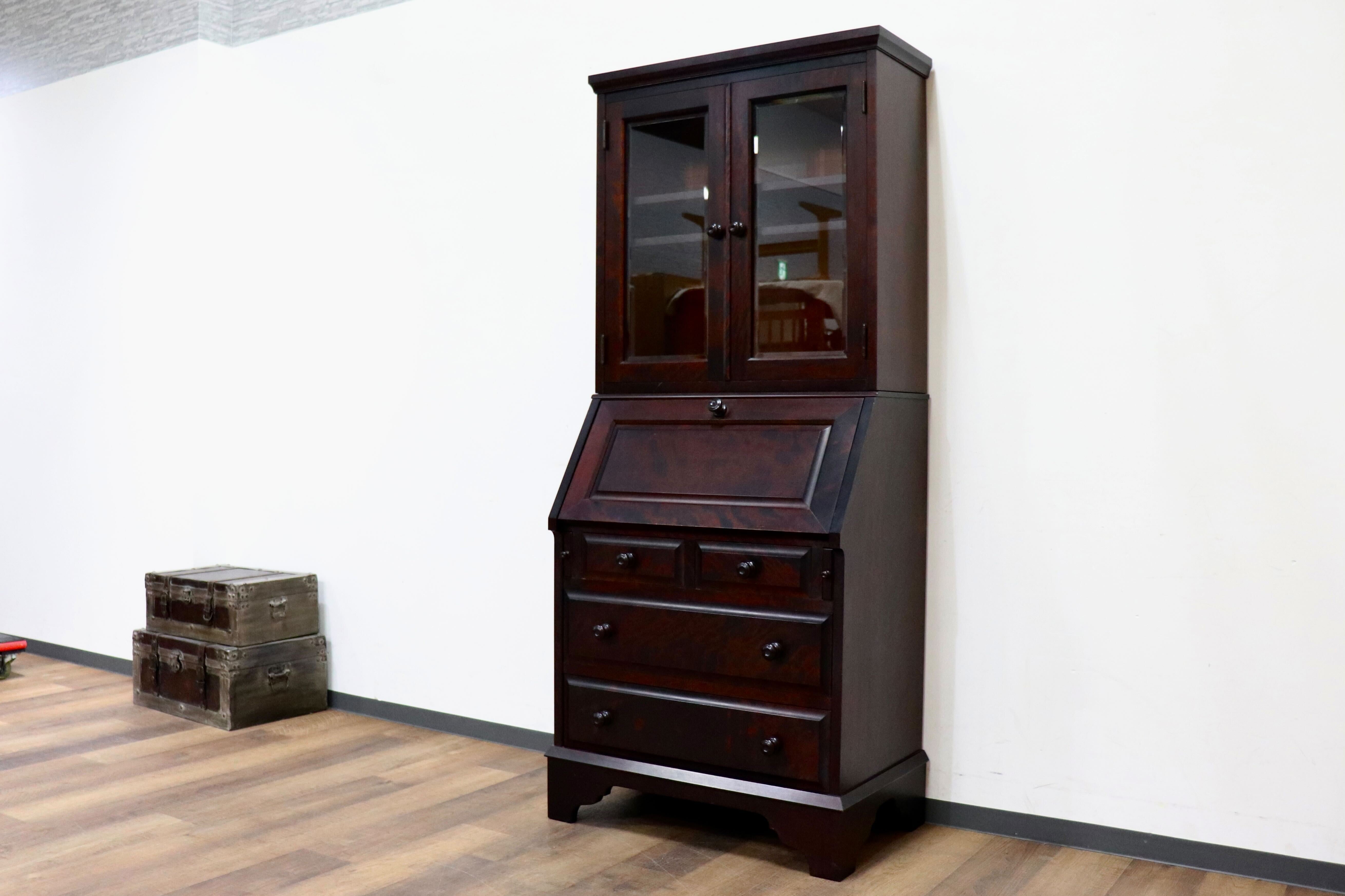 松本民芸家具 ライティングビューロー チェスト デスク 机 民藝 民芸