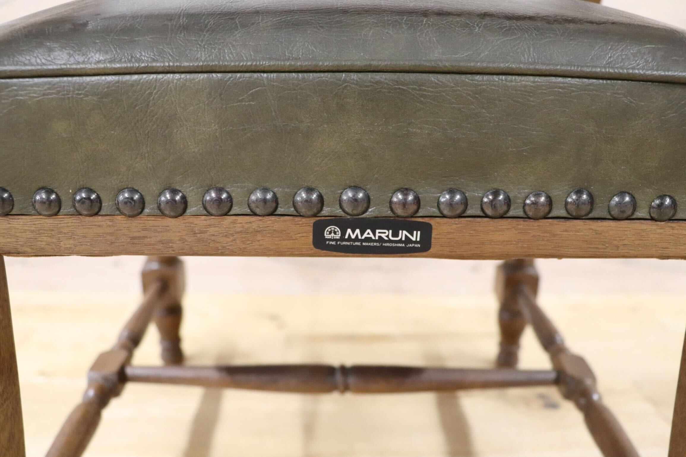 GMHK451C○maruni / マルニ 孔雀 オールドマルニ ダイニングチェア