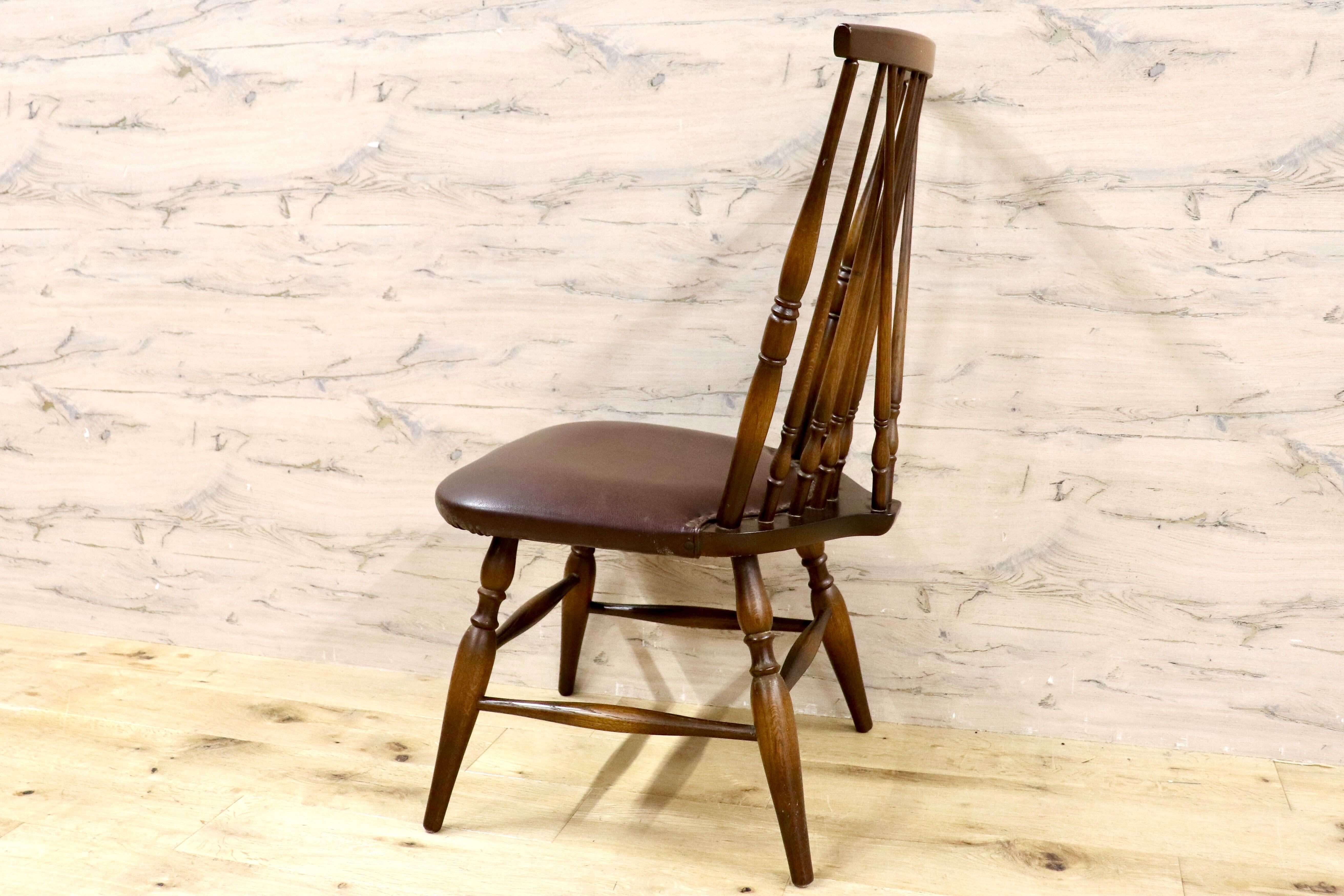 GMHH393B○飛騨産業 / HIDA キツツキ ダイニングチェアウィンザー