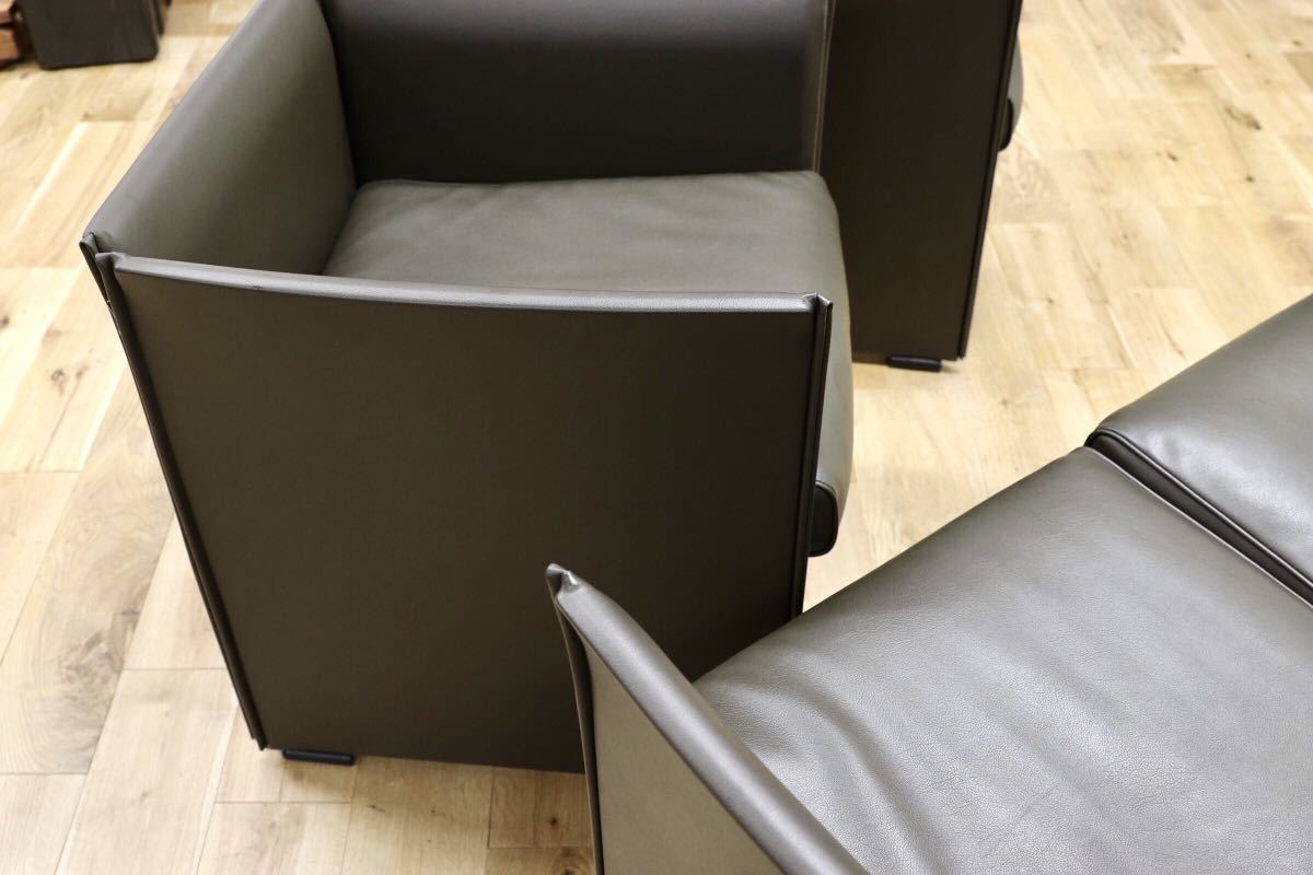 GMEH129○Cassina / カッシーナ WISKEY ウィスキーソファ 3点セット