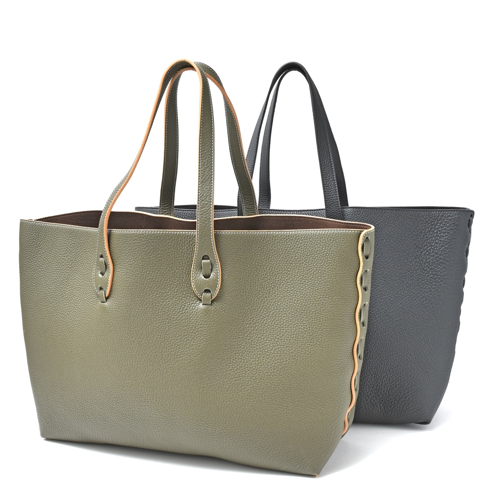 il micio（イル ミーチョ）シュリンクレザートートバッグ N-1/M