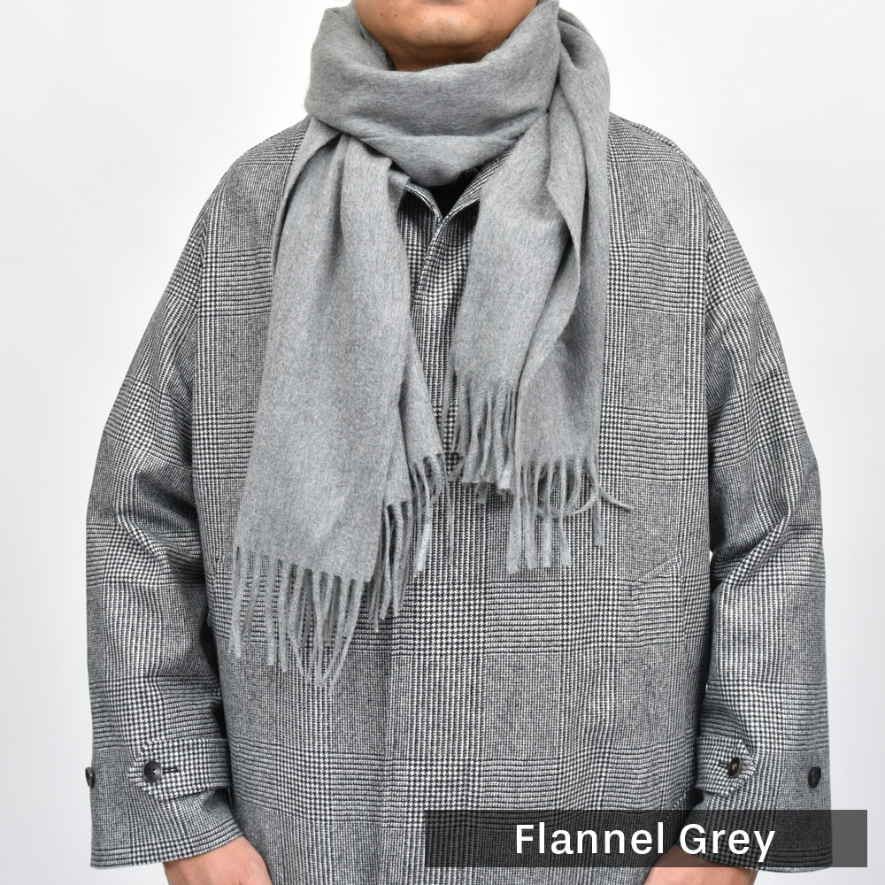 首元に極上を！②BEGG X CO(ベグアンドコー) カシミアストール4型