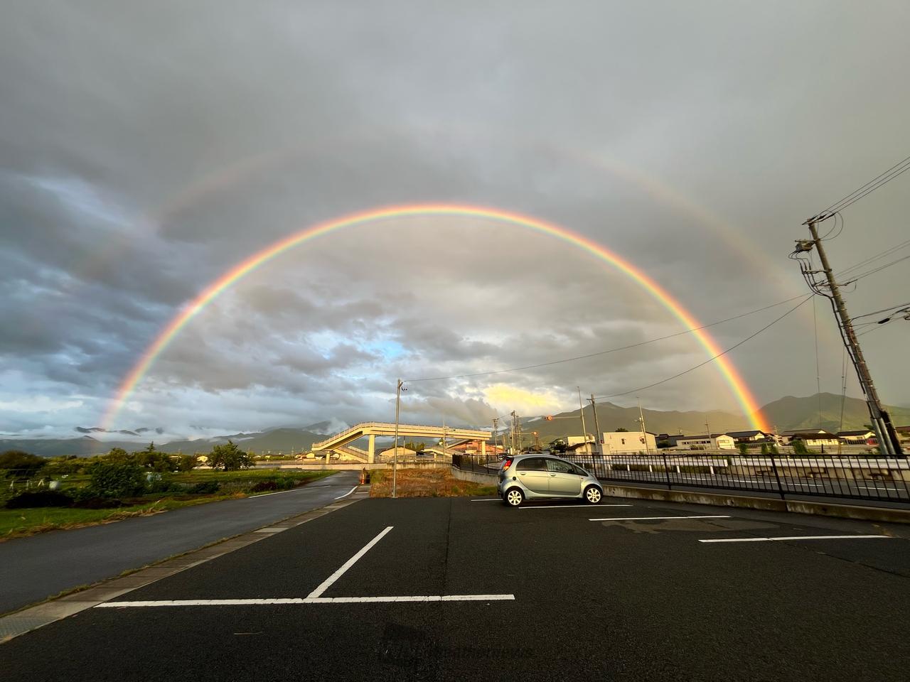 虹が出現 注目の空の写真 ウェザーニュース