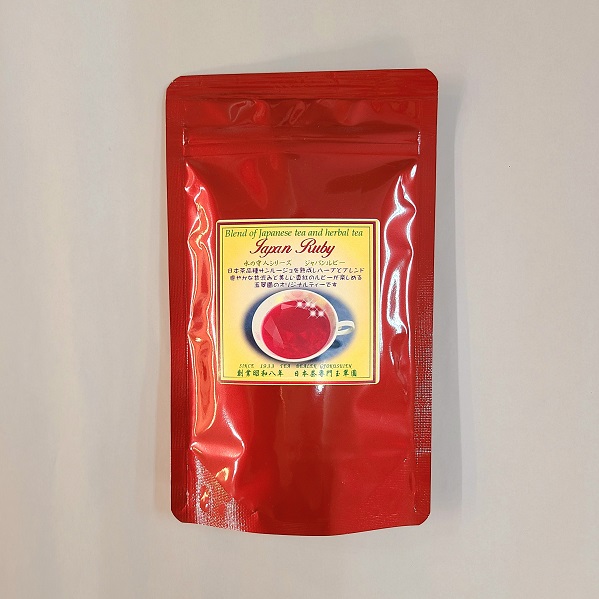 北海道熟成茶〈水の守人〉シリーズ 赤い緑茶サンルージュ品種 JAPAN