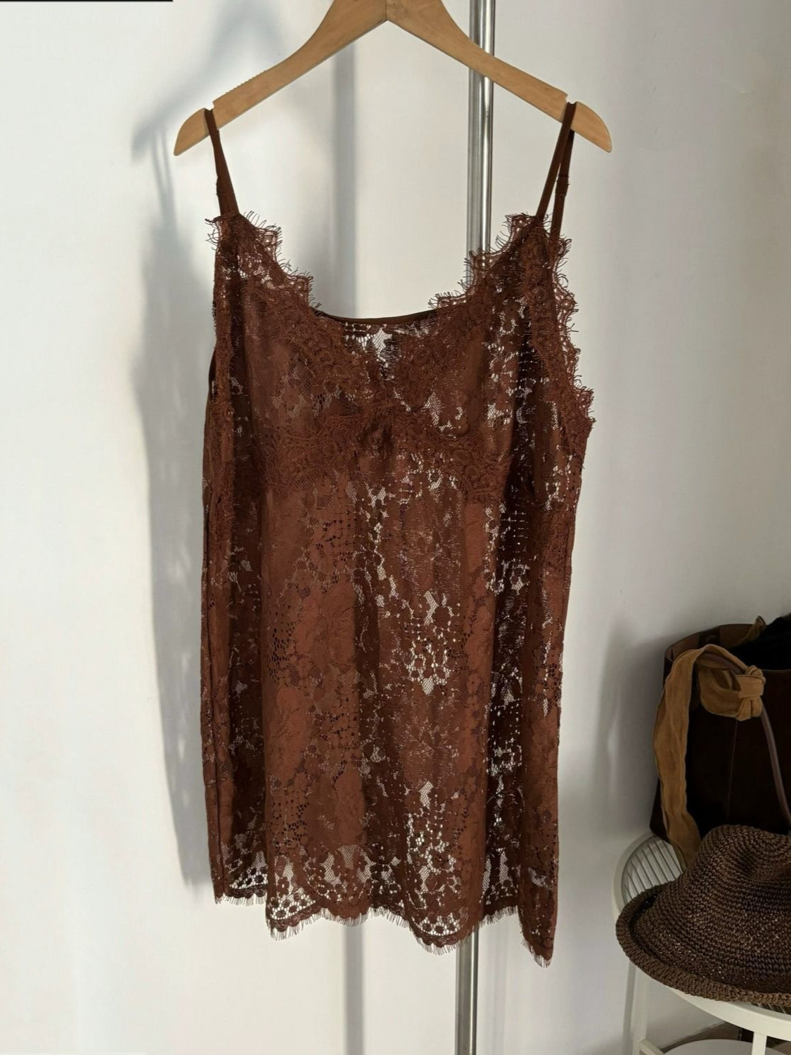 malionvintageマリオンヴィンテージ 4wayレースキャミソール MALION