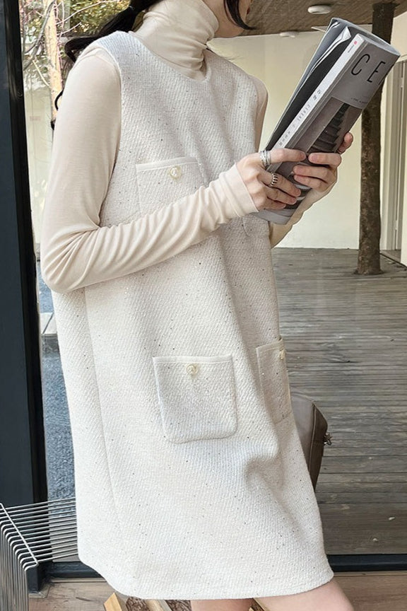 ダブルポケットツイードワンピース 2256 – gypsophila