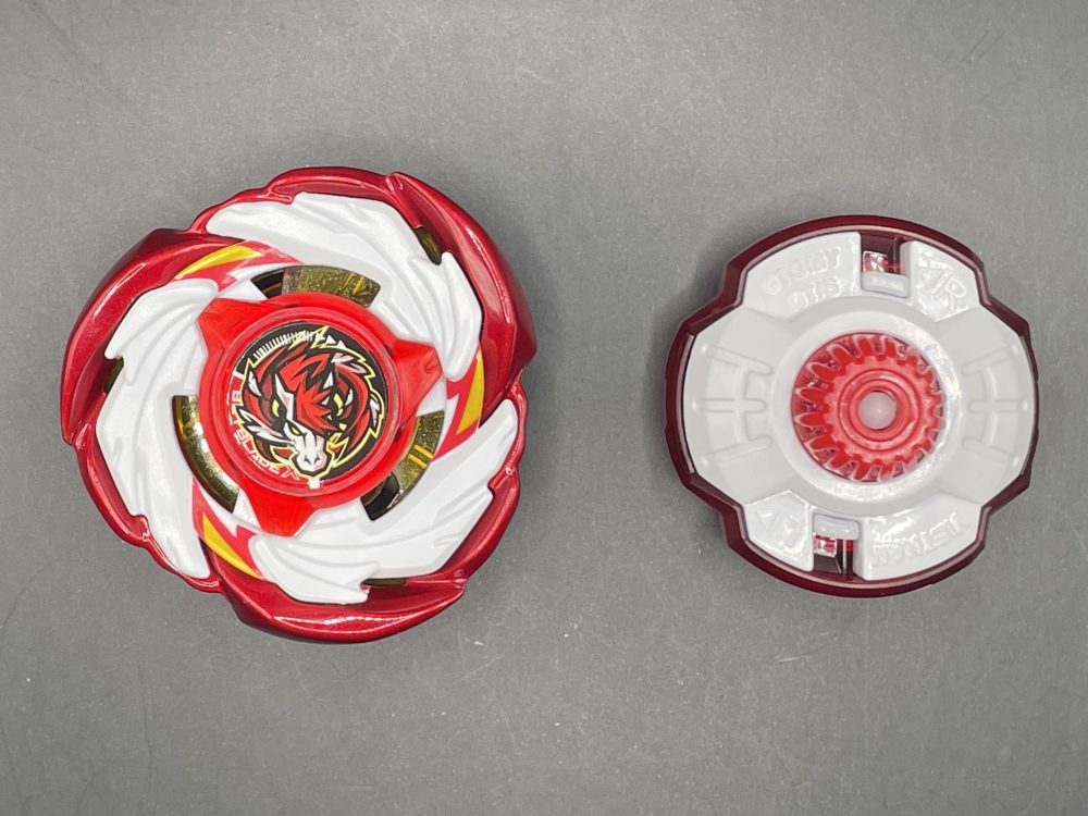 ベイブレードX】ペガサスブラストATr メタルコート:レッド 開封