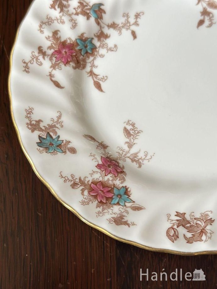 英国アンティークの美しいお皿、ミントンのアンセストラル（Ancestral