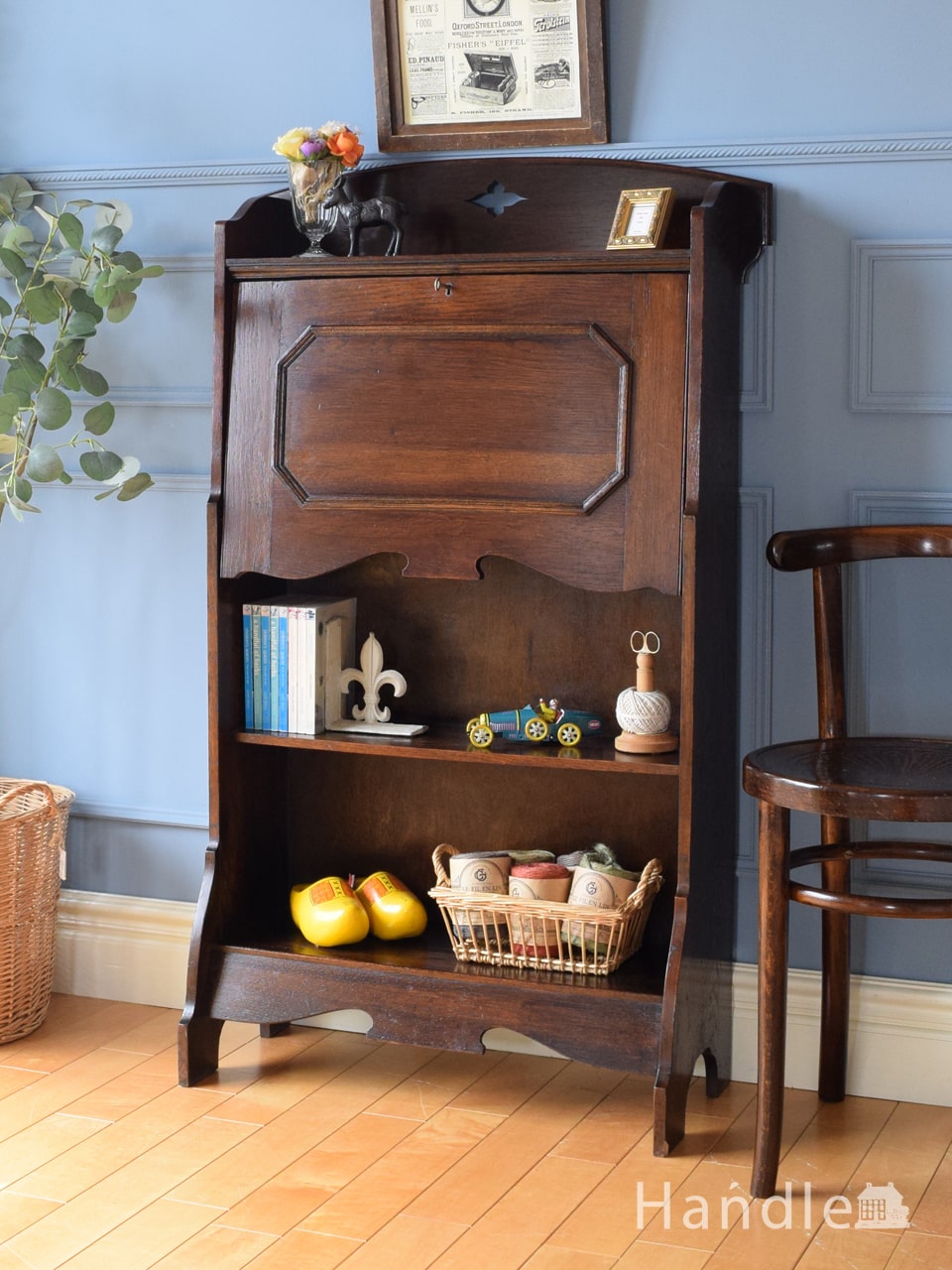 北欧スタイルのヴィンテージデスク、イギリスから届いたライティング