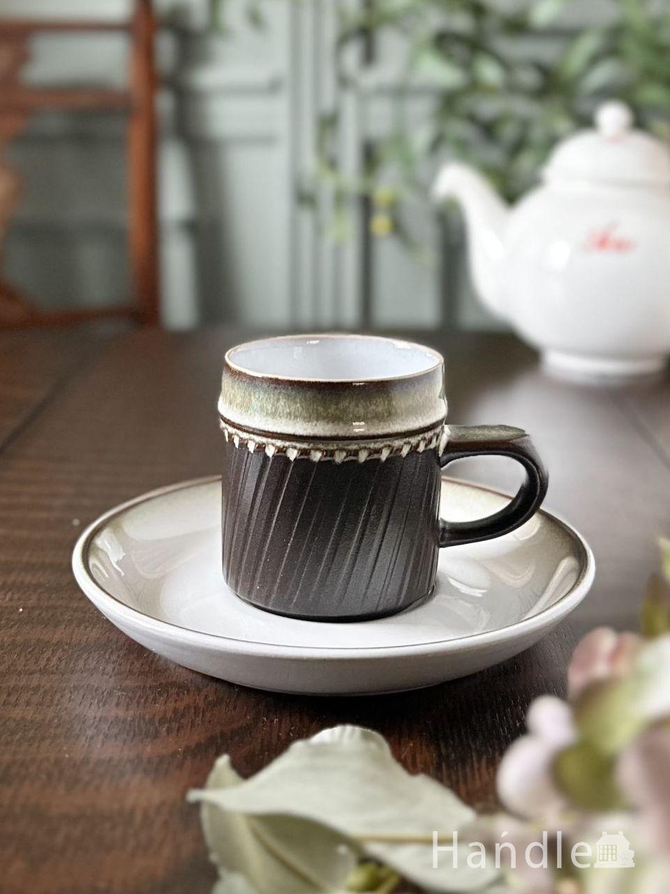 イギリスのおしゃれなビンテージ雑貨、デンビー社（DENBY）のトリオ(k