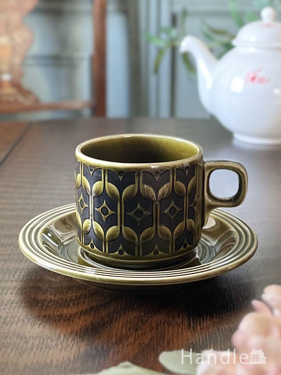 イギリスから届いたビンテージの陶磁器、Springfieldのカップ