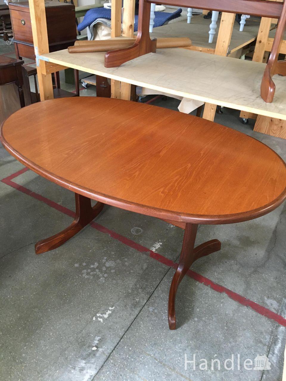 アンティーク オーバル テーブル(11-60)｜アンティーク家具