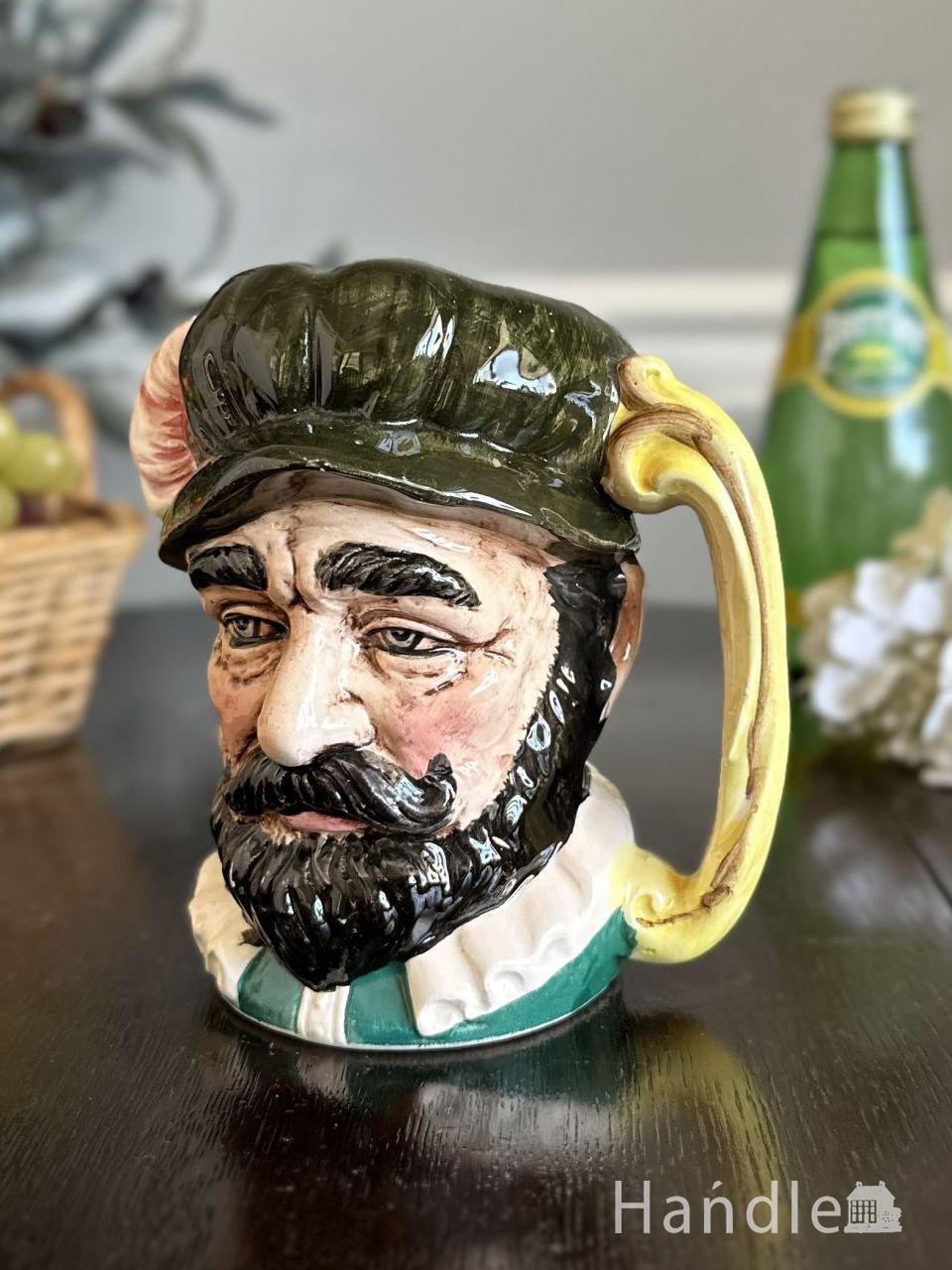 イギリスから届いたビンテージジャグ、コレクターズアイテムの