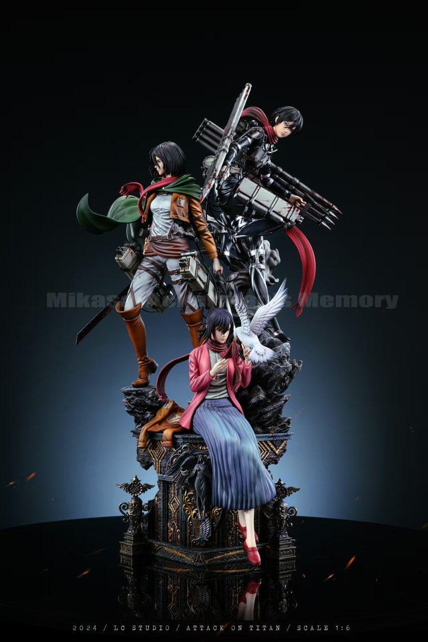 Attack on Titan - Mikasa Memory | 1:6 Resin Statue | by LC Studio