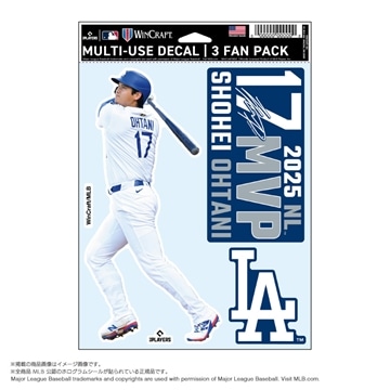 MLB公式】25 ドジャーズ 大谷翔平 MVP ステッカーセット｜ドジャース