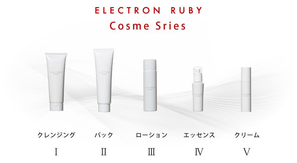 エレクトロン ルビー コスメシリーズ ｜ ハニエル ｜ 髪・素肌に