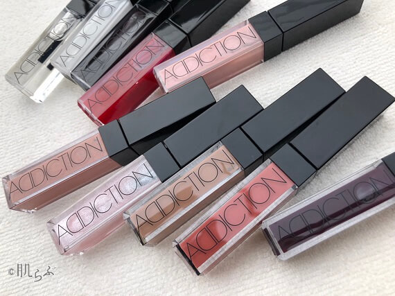ADDICTION】アディクションリップグロスピュア全10色レビュー！ ｜ 肌らぶ