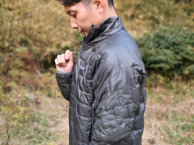 パタゴニア マイクロ・パフ・ジャケット】耐水性と防風性を備えた235g