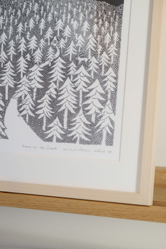 新入荷】KLIPPPAN – HOUSE IN THE FOREST 24ポスター – 株式会社