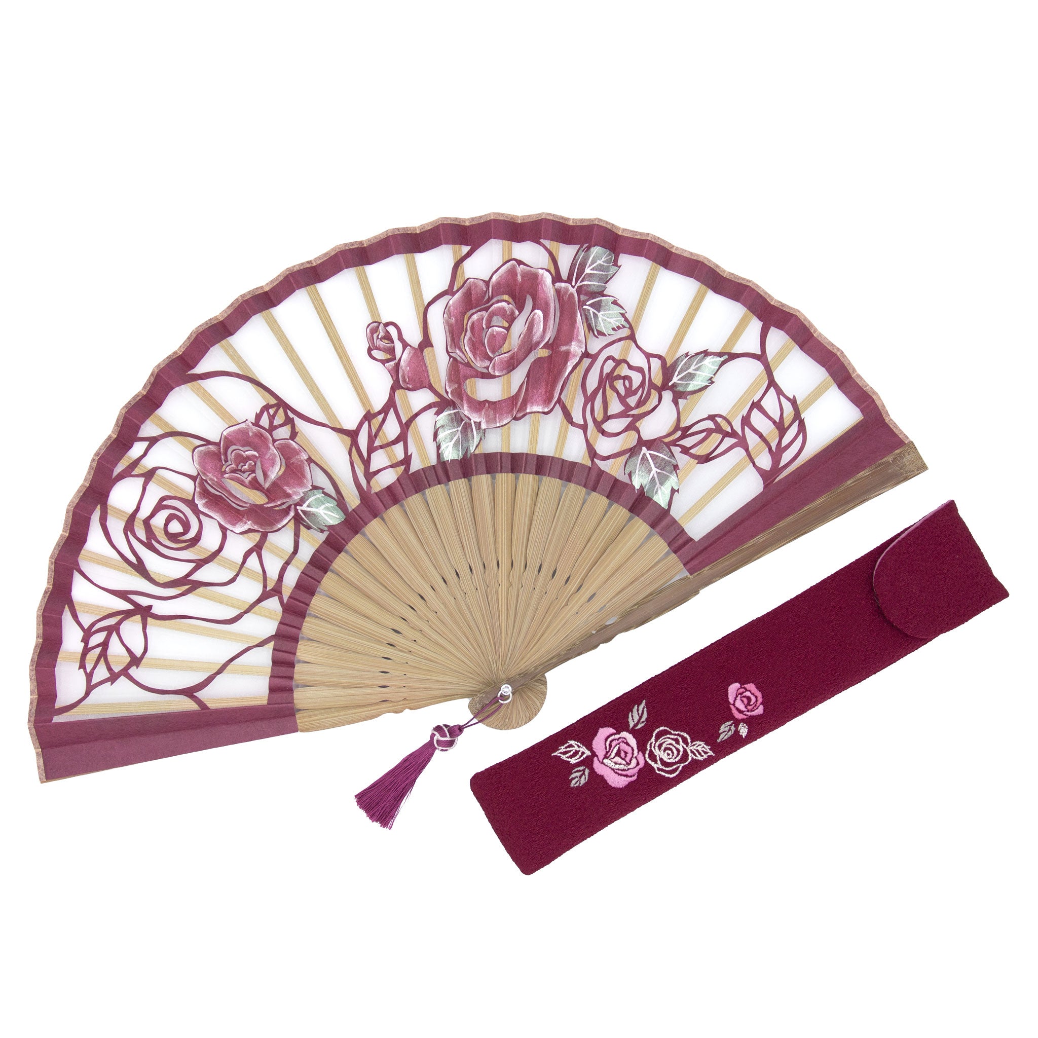 優香 扇子セット（全6種類） – 白竹堂オンラインショップ