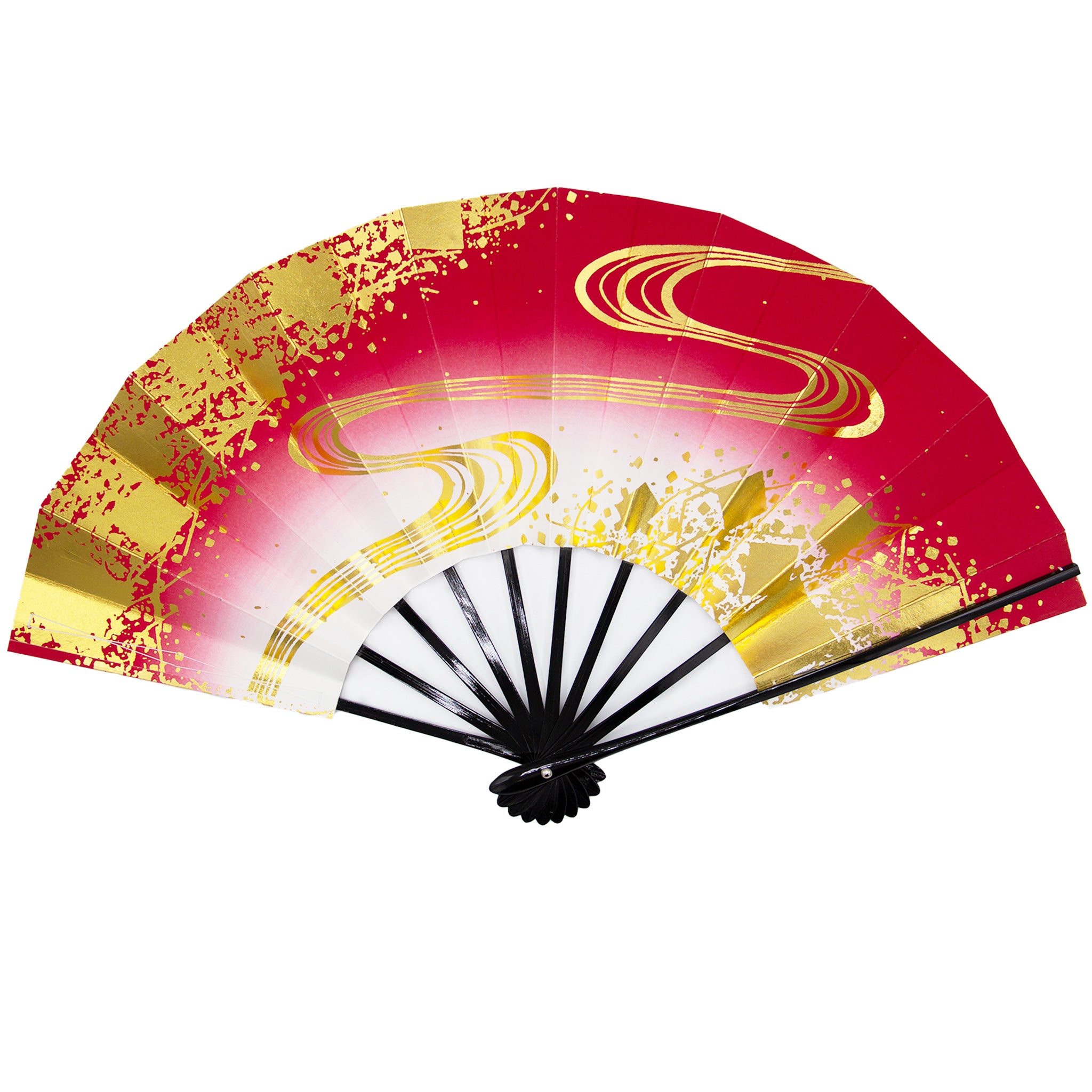 舞扇子 春かすみ水流（全2種類） – 白竹堂オンラインショップ