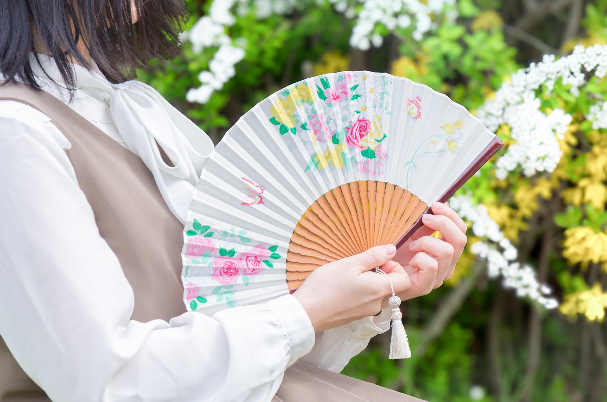 京友禅 彩染 扇子セット（全3種類） – 白竹堂オンラインショップ