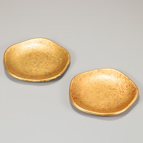 箔一 hakuichi 金箔 金沢箔 金沢 工芸品 金沢箔 華おぼろ 銘々皿