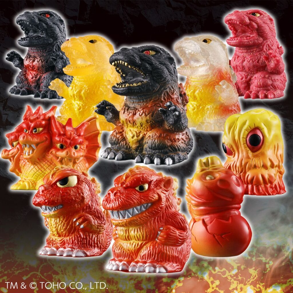 4月11日(金)より販売開始】【プレックス】ゴジラ ミニソフビクロニクル